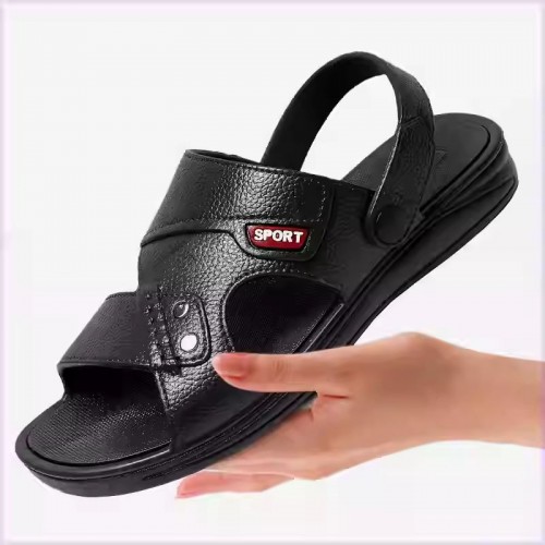 硬底越南天然橡胶男款拖鞋男式夏季进口外穿一字拖防滑沙滩鞋凉拖