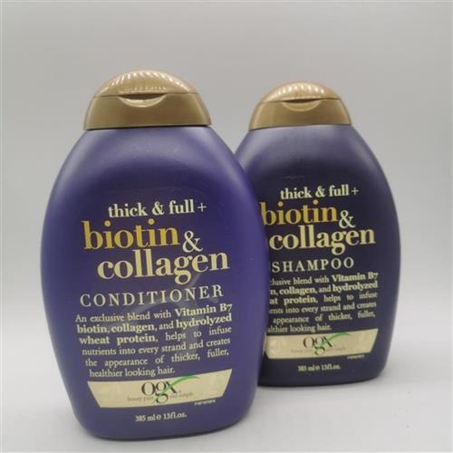 越南原装进口ogx摩洛哥洗发水蓬松滋润毛躁修护无硅油洗发水385ml