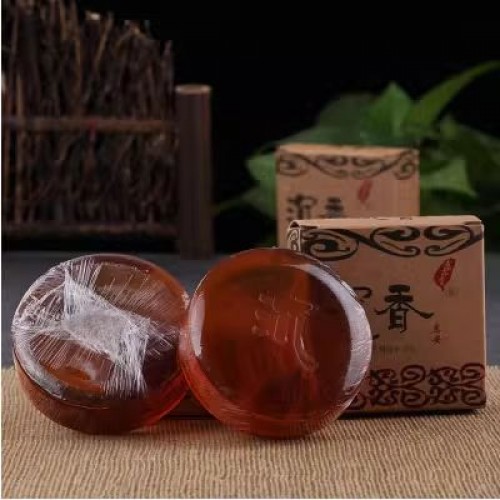 沉香皂抗过敏越南高档手工纯天然日用品精油皂护肤控油安睡100g