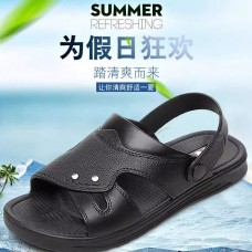 夏季新款外穿透气耐磨两用软底凉拖鞋防滑休闲男鞋 夏季新款外穿透气耐磨两用软底凉拖鞋防滑休闲男鞋