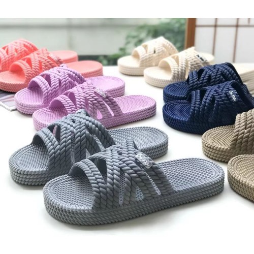 越南进口橡胶拖鞋男女夏天 抖音网红软底家居不臭脚情侣温突凉拖