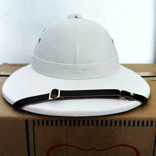 越南进口帽子中山帽演戏表演用道具帽户外散步运动太阳遮阳帽