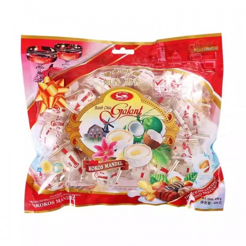 越南特产南如香惠香排糖450g椰丝椰蓉糖果零食椰子球椰球奶香喜糖